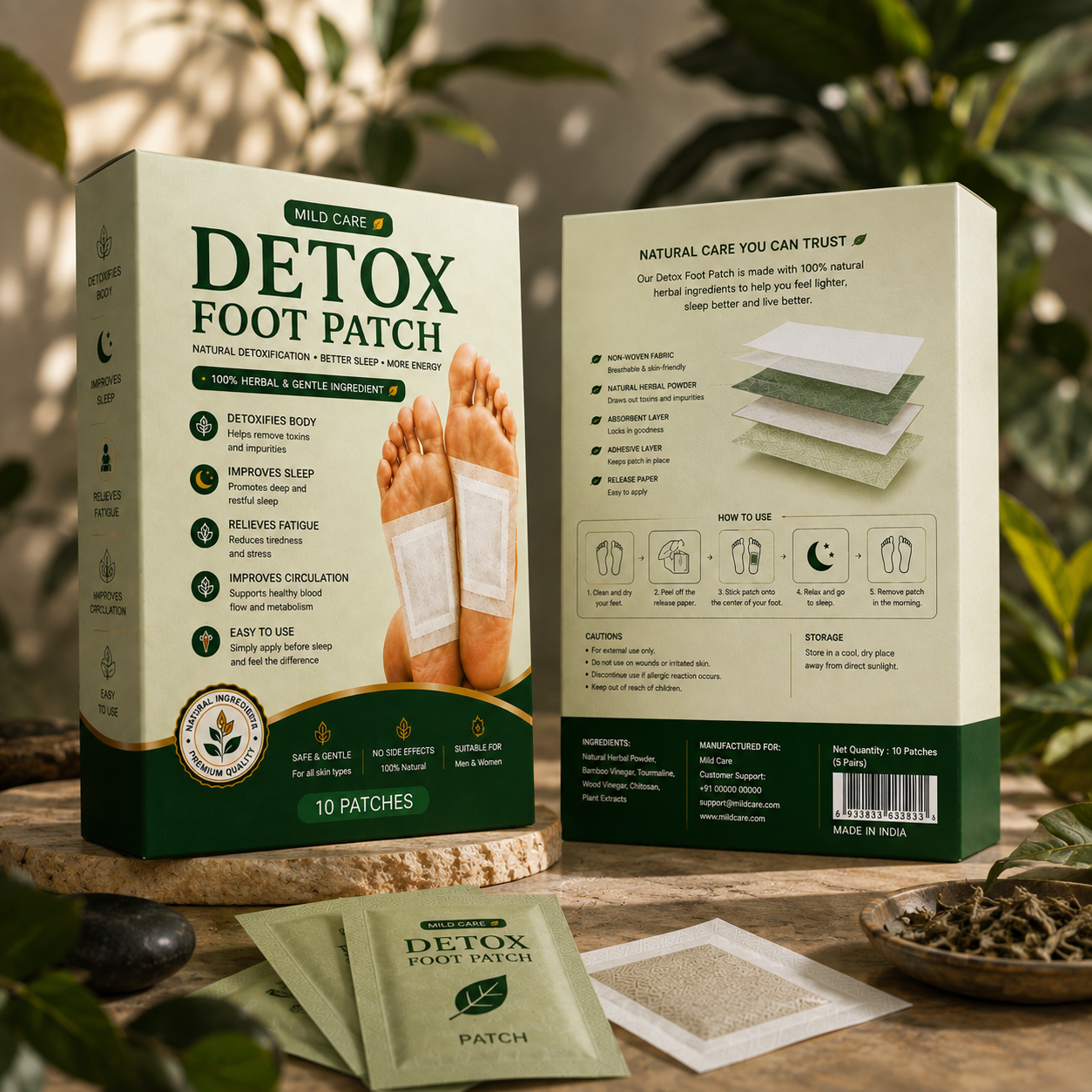 Veltron PureCare Detox Foot Patches
